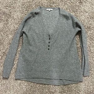 Wool blend gray pullover sweater from Madewell